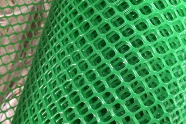 Plastic farming mesh